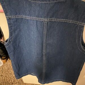 Denim vest youth XL new w/ tags